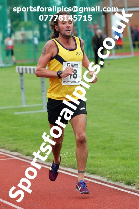 3000 metres, NECAA Open Meeting, Morpeth, Sunday, September 27th. David T. Hewitson/Sports for All Pics